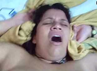 BBW bouncing tits Rubs Pussy, Tits and and fuck In-law dick