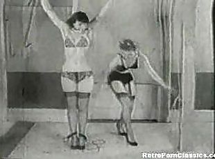 Betty Page Tied Up and Spanked