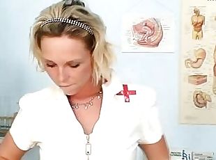 медицинска-сестра, оргазъм, путка, близък-план, гъвкави