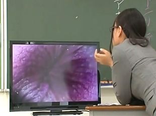 Teacher Ren Azumi gives Anal Lesson-by PACKMANS