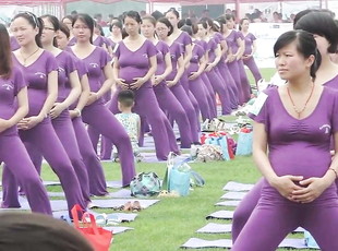 asiático, na-rua, grávida, amador, mulher-madura, chinesa, morena