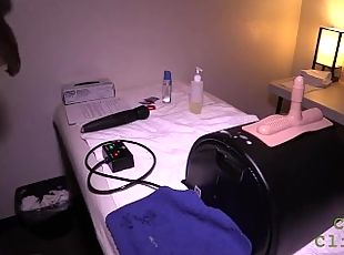 Cum Clinic - Milking a Dude with a Sybian