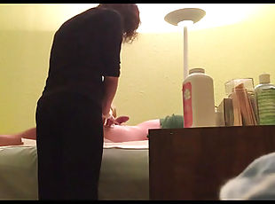 Massage Parlor Unexpected Handjob