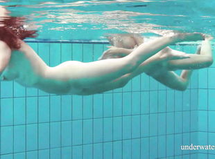 عاهرة, 18-عاماً, بيكيني, تحت-سطح-الماء